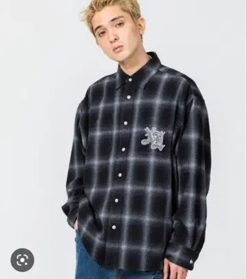 PATCHED FLANNEL SHIRT XLARGE
