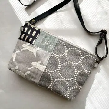 미나 페르호넨 패치워크 핸드메이드 미니 숄더