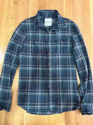 STILL BY HAND 체크 셔츠