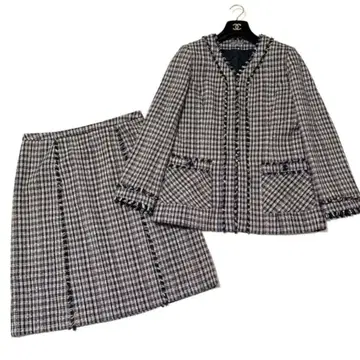 새상품급 로라 애슐리 스커트 수트 셋업 13 빅 사이즈 고급