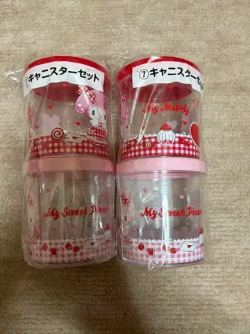 마이멜로디 캐니스터 스타 세트 제일복권