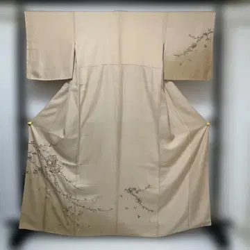 No.2860 미사용 시리즈 순수 실크 총 자수 조개통 호몬기 새상품급