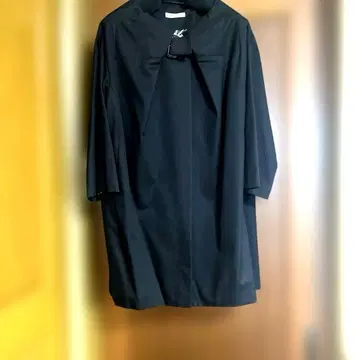 TSUMORI CHISATO 블랙 코쿤 코트