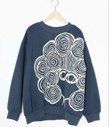 스칼라 153767: 스칼라짱 속기모 BIG 프린트 풀오버