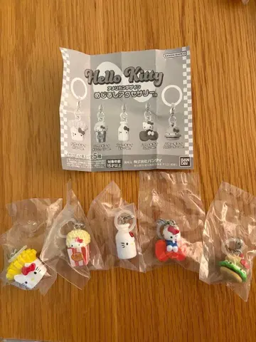 헬로키티 아메리칸 디자인 메지루시 액세서리 컴프 5개 세트