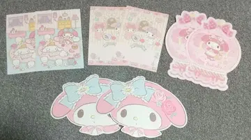 딸기신문 부록 마이멜로디 엽서 세트