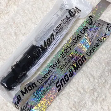 Snow Man ON 응원봉 은색 테 1개 포함