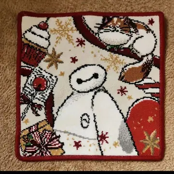 베이맥스 셔닐 직조 손수건