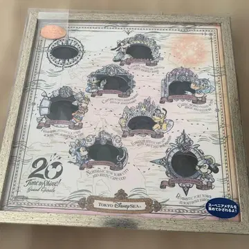 [ 새상품 ] 도쿄디즈니씨 20주년 수베니어 메달 케이스 프레임