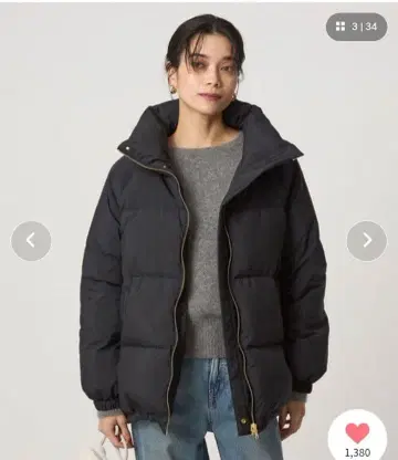 타프타 리버서블 다운 워셔블 36