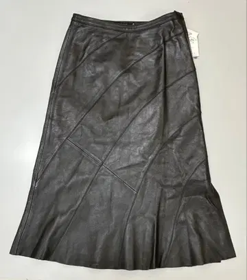 미사용품 Ballsey 보르지 레더 스커트 양가죽 36 사이즈