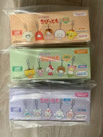 치비토모 눈의 정령 오카즈 화과자 컴플리트 세트