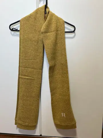 H.R. MARKET 머플러 머스타드 색상