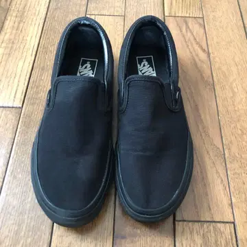 반스 슬립온 블랙 26cm