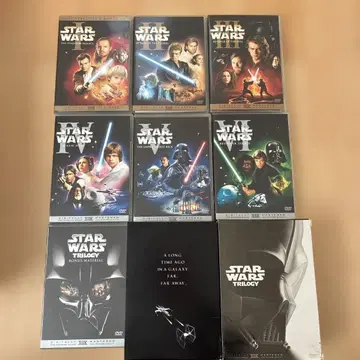 스타 워즈 DVD 7개 세트