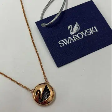 [ 새상품급 ] SWAROVSKI 스와로스키 홀 스완 목걸이