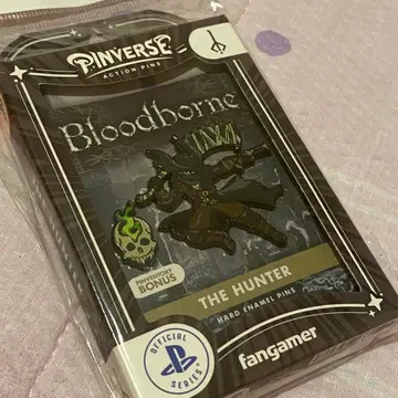 Bloodborne The Hunter 핀 배지