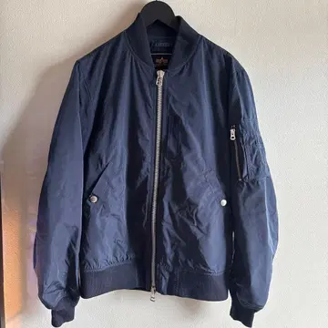 SHIPS JET BLUE MA-1 플라이트 자켓