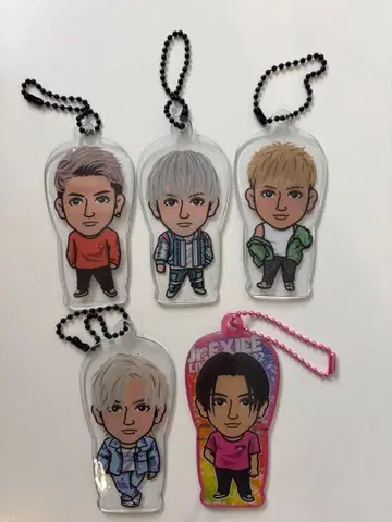 FANTASTICS 야기 유세이 아크릴 키링 5개 세트