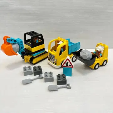 LEGO 듀플로 10931 10930 묶음 판매 건설 차량