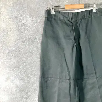 Dickies 슬랙스 와이드 풀렝스 그레이 무지 집업