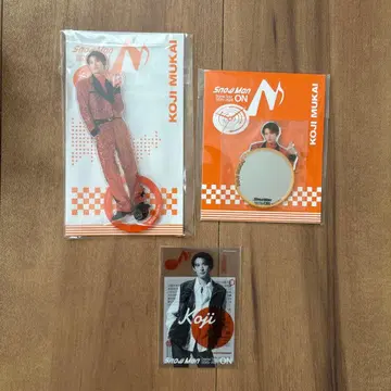 SnowMan 라이브 투어 ON 무카이 코지 3세트