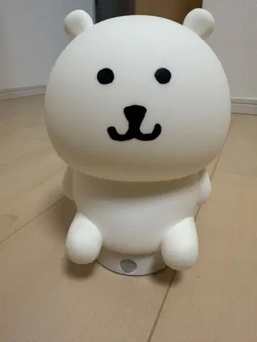 농담곰 나가노의 곰 LED 센서 라이트 약 20cm 화이트