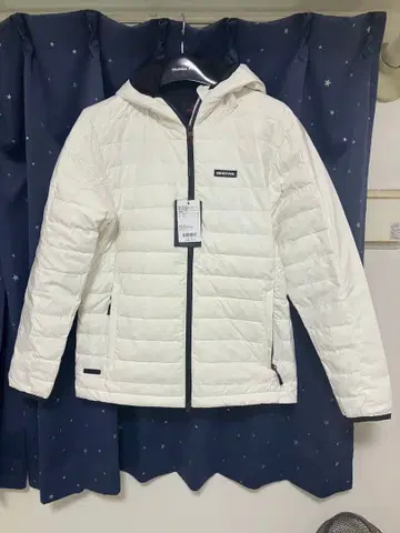 BRIEFING 후드 부착 자켓 M 화이트