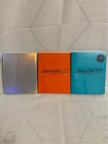 신극장판 서 에반게리온 1.11 파 2.22 Q 3.33 Blu-ray