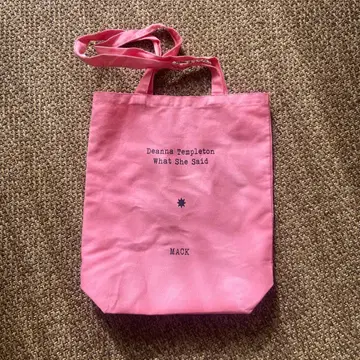 WHAT SHE SAID 토트백 핑크