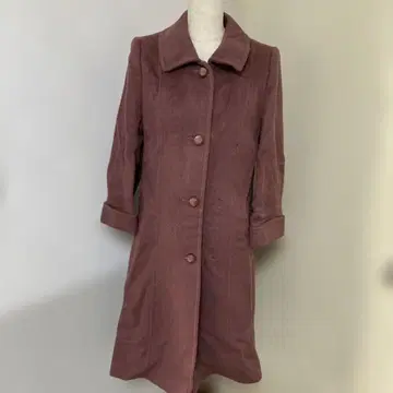 srm338 MADUSON 다크 핑크 롱 코트