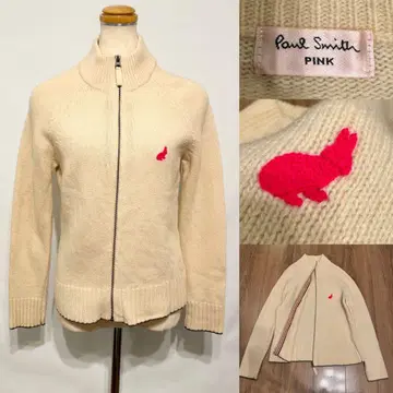 폴스미스 핑크 paul smith PINK 집업 니트 M