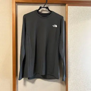 THE NORTH FACE 긴팔 티셔츠 다크 그레이
