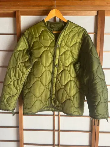 실물 M-65용 라이너 자켓 사이즈 S