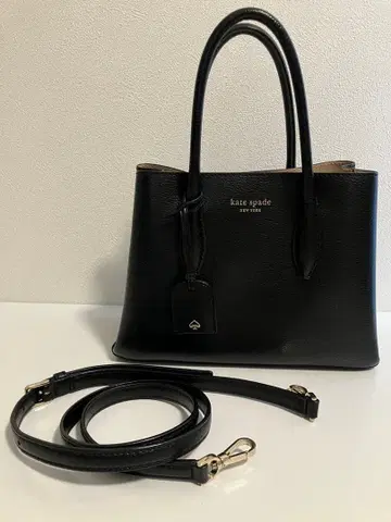 [새상품급] kate spade 에바 스몰 새첼 백 2way 블랙