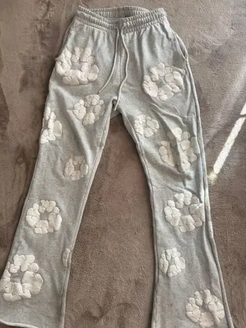 READYMADE 파우더 퍼프 디자인 스웨트 팬츠