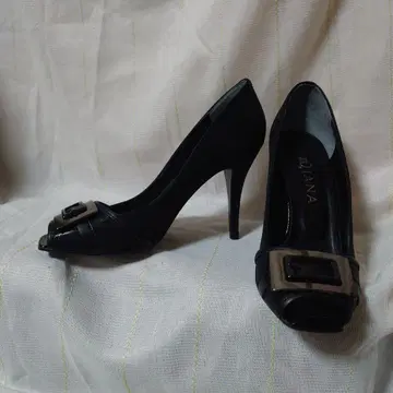 DIANA 블랙 하이힐 24cm