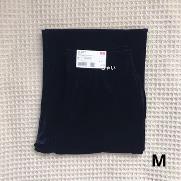 UNIQLO 소프트 벨로아 이지 팬츠 네이비