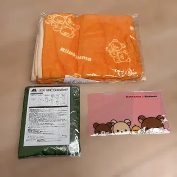 리락쿠마 타월 에코백 세트