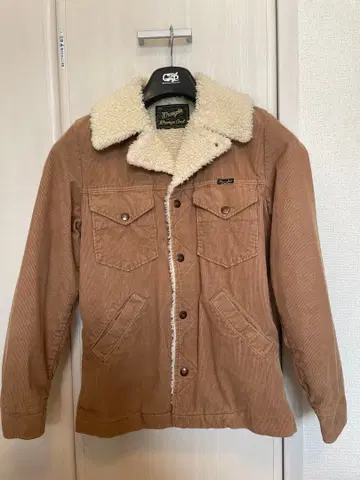 Wrangler 보아 옷깃 코듀로이 자켓