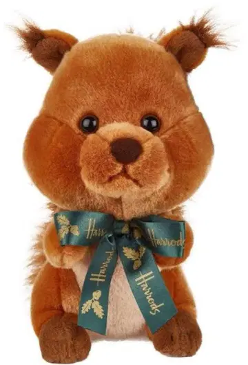 레어 일본 미입고! Harrods 해롯 다람쥐 봉제 인형