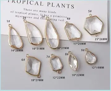 크리스탈 참 9개 세트