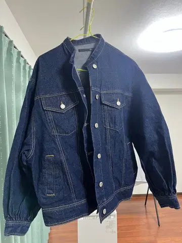 다크 블루 데님 자켓