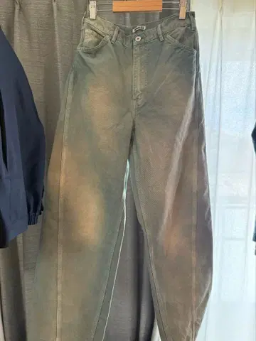 auralee organic cotton duck pants 사이즈 1