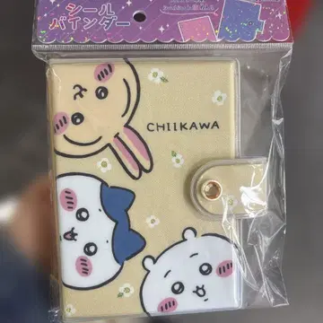 치이카와(먼작귀) 플라워 씰 바인더 씰북 카미오 재팬