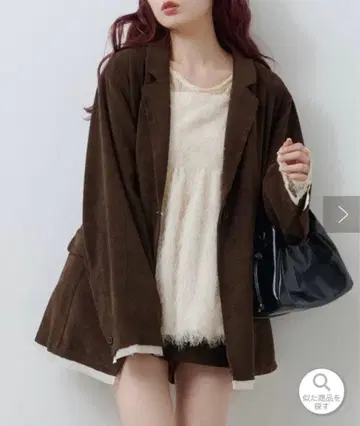 kastane 코듀로이 오버 자켓