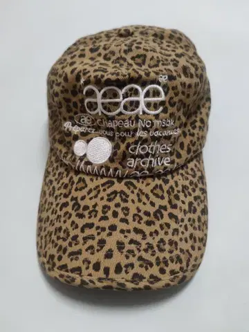aeae 레오파드 무늬 야구 모자