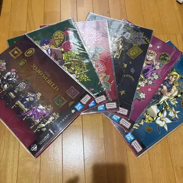 1번 복권 죠죠의 기묘한 모험 I상 클리어 포스터