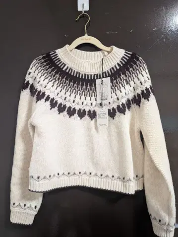 [ Herlipto ] 하트 페어 아일 니트 풀오버