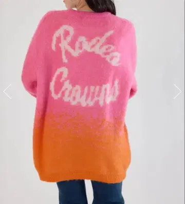 RODEOCROWNSWIDEBOWL 그라데이션 니트 원피스